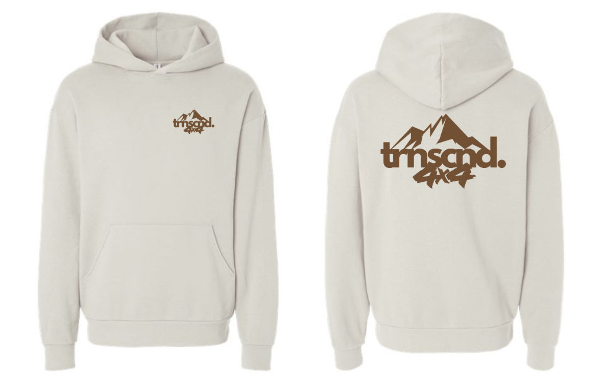 4x4 DIVISION HOODIE // CREAM