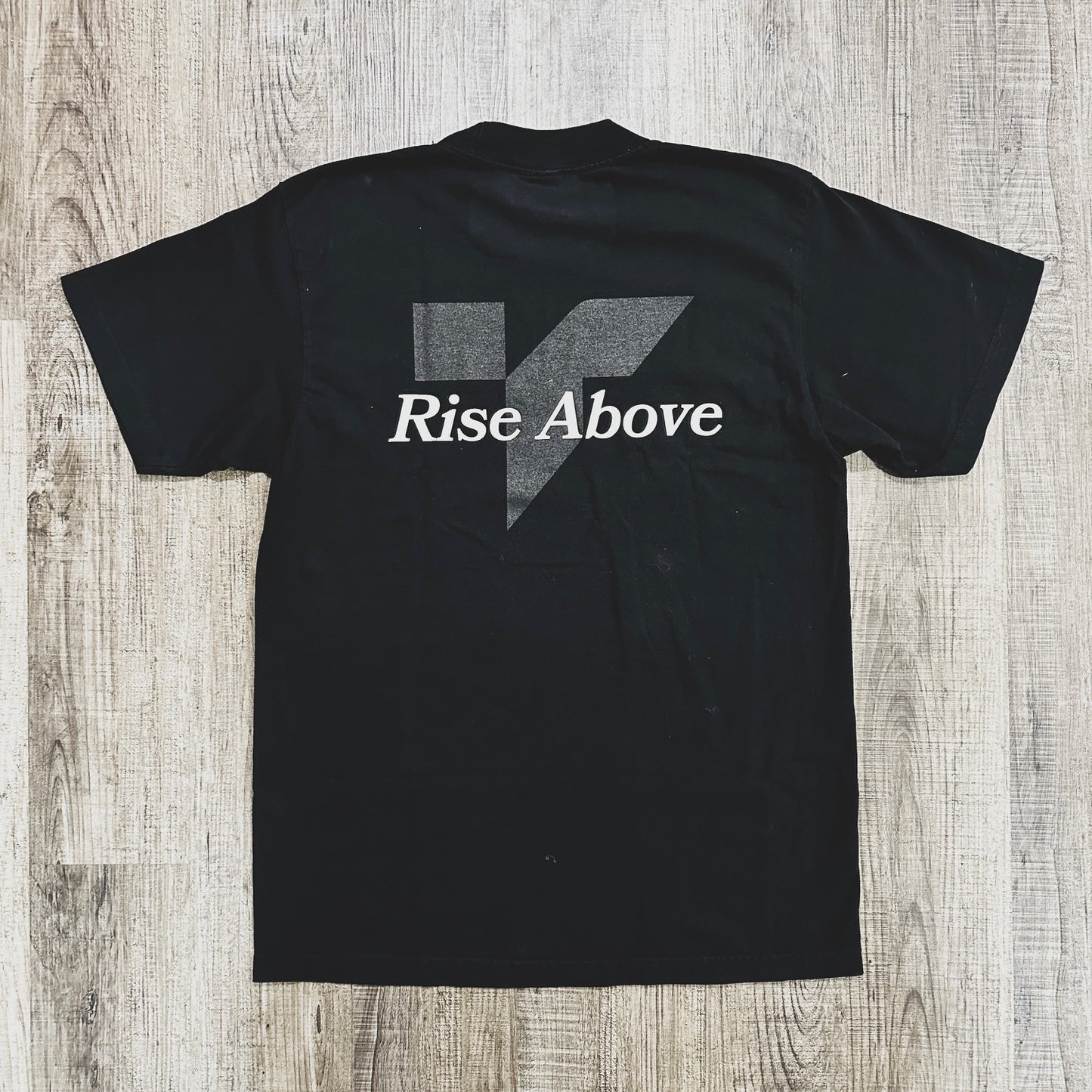 RISE ABOVE TEE // BLACK