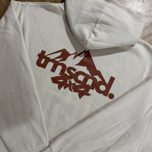4x4 DIVISION HOODIE // CREAM